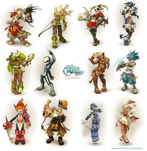 wakfu personnage|Characters in Wakfu